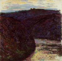Monet, Claude Oscar - Gorge of the Creuse